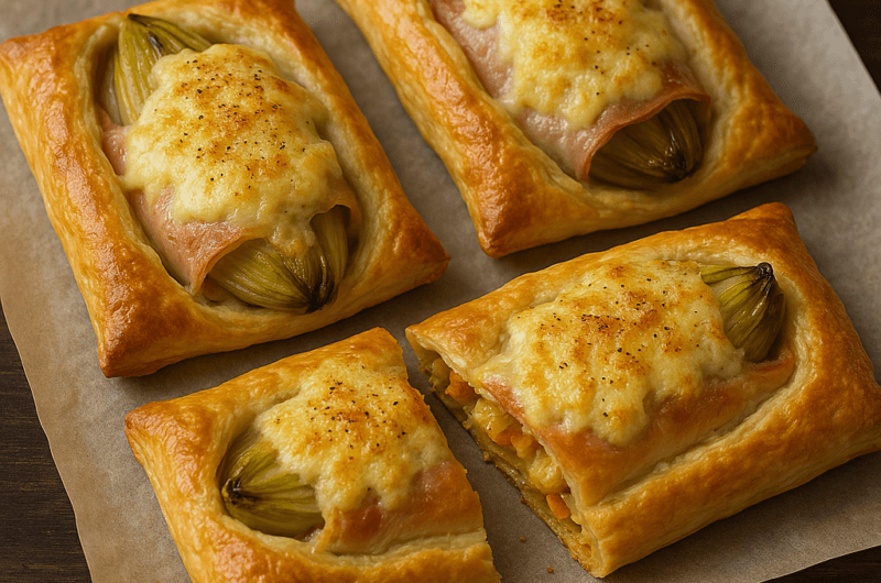 Feuilleté Rustique aux Carottes & Poireaux