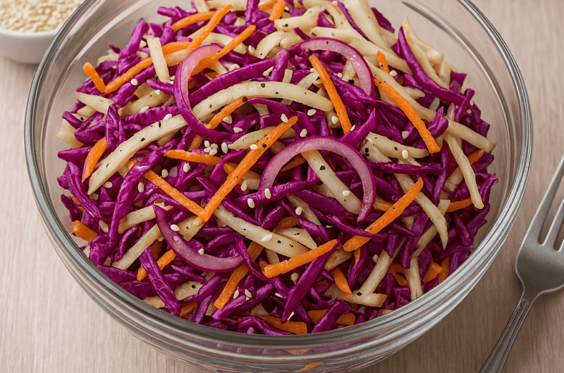 Salade Frisée aux Croûtons & Ail