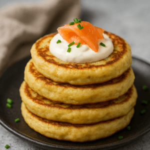 Blinis à la pomme de terre maison