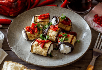 Involtini di Melanzane alla Calabrese