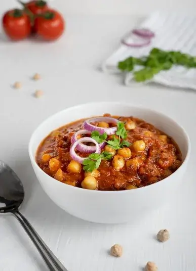 chana masala curry pois chiches.