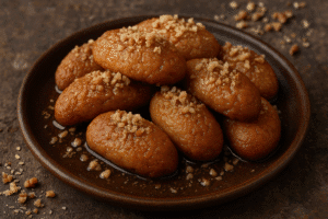 Melomakarona – Biscuits de Noël Grecs au Miel, Orange et Noix