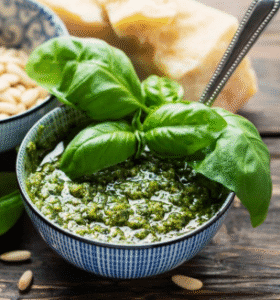 Pesto Maison au Basilic Frais