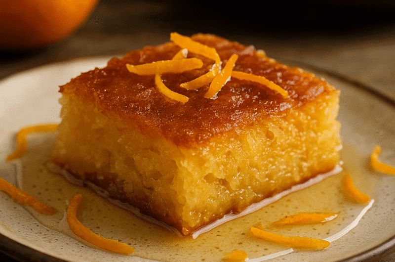 Portokalopita (gâteau moelleux à l'orange)