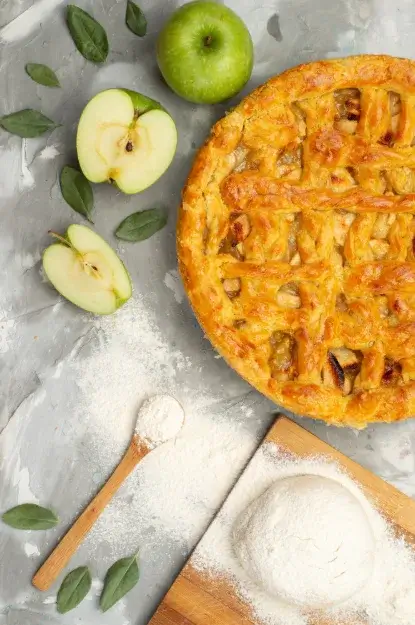 tarte aux pommes maison cannelle
