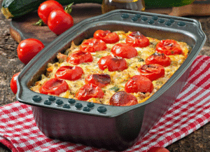 Gratin de Légumes du Soleil aux Tomates Cerises (Origine : Sud de la France)