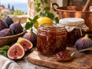 Confiture de figues maison au sucre de canne