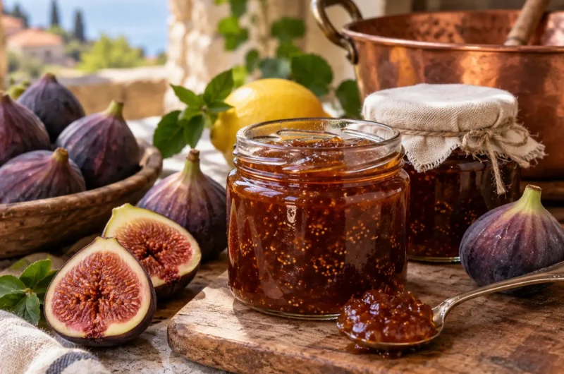 Confiture de figues maison au sucre de canne