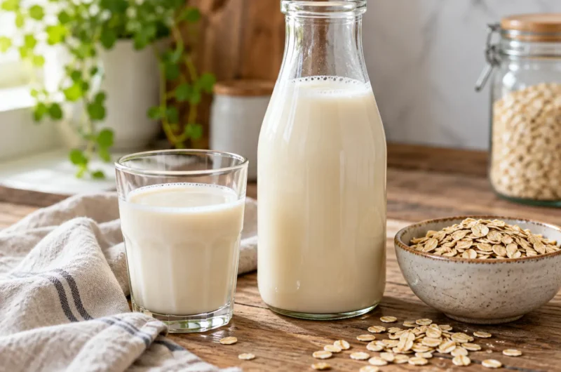 Lait d’avoine maison : recette facile en 5 minutes